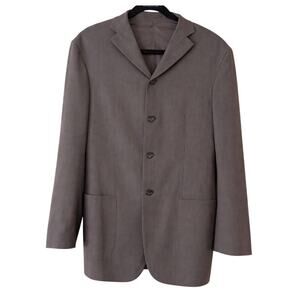Jil Sander Men's Wool Gray Wool Full Suit